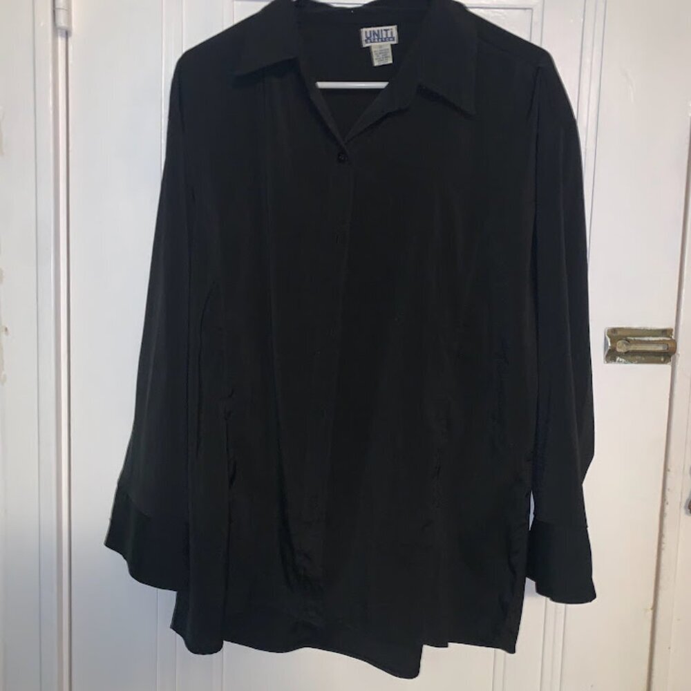 Black dress shirt